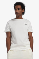 Fred Perry Ανδρική Μπλούζα  Crew Neck T-Shirt M1600-129 Λευκό