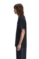 Fred Perry Ανδρικό T-Shirt Advantage Perry M1774-102 Μαύρο
