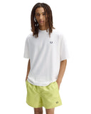 Fred Perry Ανδρική Μπλούζα Back Print Laurel Wreath T-Shirt M2474-129 Snow White