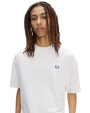 Fred Perry Ανδρική Μπλούζα Back Print Laurel Wreath T-Shirt M2474-129 Snow White