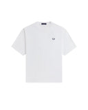 Fred Perry Ανδρική Μπλούζα Back Print Laurel Wreath T-Shirt M2474-129 Snow White