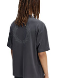 Fred Perry Ανδρική Μπλούζα Back Print Laurel Wreath T-Shirt M2474-297 Ancor Grey