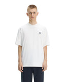 Fred Perry Ανδρική Μπλούζα Τ-Shirt Back Print M2475-129 Snow White