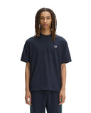 Fred Perry Ανδρική Μπλούζα Τ-Shirt Back Print M2475-608 Navy