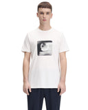 Fred Perry Ανδρικό T-shirt Laurel Wreath Digital  M3412-129 Snow White