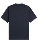 Fred Perry Ανδρικό T-shirt Tartan Appliqué M3417-608 Navy