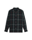Fred Perry Ανδρικό Πουκάμισο Καρό Poplin Tartan M3456-Q20 Πράσινο