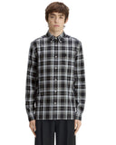 Fred Perry Ανδρικό Πουκάμισο Καρό  Brushed Tartan M3471-948 Γκρι