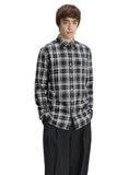 Fred Perry Ανδρικό Πουκάμισο Καρό Brushed Tartan M3471-948 Γκρι