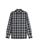 Fred Perry Ανδρικό Πουκάμισο Καρό Brushed Tartan M3471-948 Γκρι