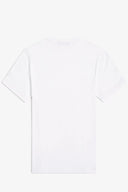 Fred Perry Ανδρική Μπλούζα Ringer T-Shirt M3519-100 Λευκό