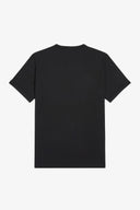 Fred Perry Ανδρική Μπλούζα Ringer T-Shirt M3519-102 Μαύρο