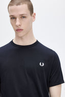 Fred Perry Ανδρική Μπλούζα Ringer T-Shirt M3519-608 Μπλε