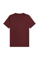 Fred Perry Ανδρική Μπλούζα Ringer T-Shirt M3519-K22 Μπορντό