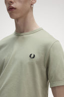 Fred Perry Ανδρική Μπλούζα Ringer T-Shirt M3519-M37 Μέντα