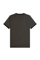Fred Perry Ανδρική Μπλούζα Ringer T-Shirt M3519-U70 Χακί