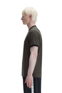 Fred Perry Ανδρική Μπλούζα Ringer T-Shirt M3519-U70 Χακί