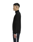 Fred Perry Ανδρικό Φούτερ Με Φερμουάρ Half Zip Sweatshirt M3574-102 Μαύρο