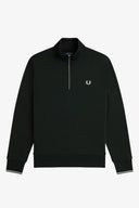 Fred Perry Ανδρικό Φούτερ Με Φερμουάρ Half Zip Sweatshirt M3574-T50 Πράσινο