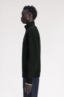 Fred Perry Ανδρικό Φούτερ Με Φερμουάρ Half Zip Sweatshirt M3574-T50 Πράσινο