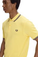 Fred Perry Ανδρική Μπλούζα Twin Tipped Polo M3600-06Β Κίτρινο