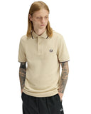 Fred Perry Ανδρική Μπλούζα Twin Tipped Polo M3600-12Β Εκρού