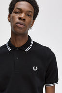 Fred Perry Ανδρική Μπλούζα Twin Tipped Polo M3600-238 Navy