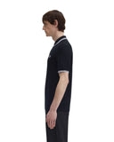 Fred Perry Ανδρική Μπλούζα Twin Tipped Polo M3600-350 Μαύρο