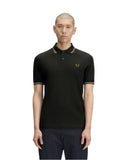 Fred Perry Ανδρική Μπλούζα Twin Tipped Polo M3600-78C Πράσινο