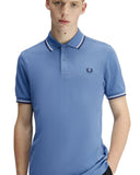 Fred Perry Ανδρική Μπλούζα Twin Tipped Polo M3600-89A Ραφ