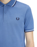 Fred Perry Ανδρική Μπλούζα Twin Tipped Polo M3600-89A Ραφ