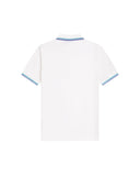 Fred Perry Ανδρική Μπλούζα Twin Tipped Polo M3600-94A Λευκό
