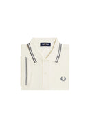 Fred Perry Ανδρική Μπλούζα Twin Tipped Polo M3600-95A Εκρού