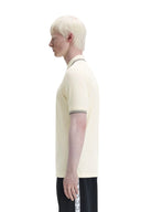 Fred Perry Ανδρική Μπλούζα Twin Tipped Polo M3600-95A Εκρού