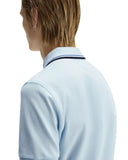 Fred Perry Ανδρική Μπλούζα Twin Tipped Polo M3600-96A Light Ice / Ace Blue / Navy
