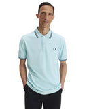 Fred Perry Ανδρική Μπλούζα Twin Tipped Polo M3600-97A Σιέλ