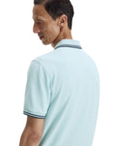 Fred Perry Ανδρική Μπλούζα Twin Tipped Polo M3600-97A Σιέλ