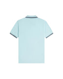 Fred Perry Ανδρική Μπλούζα Twin Tipped Polo M3600-97A Σιέλ