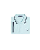 Fred Perry Ανδρική Μπλούζα Twin Tipped Polo M3600-97A Σιέλ