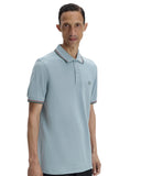 Fred Perry Ανδρική Μπλούζα Twin Tipped Polo M3600-98A Μέντα