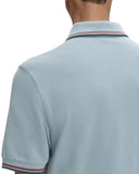 Fred Perry Ανδρική Μπλούζα Twin Tipped Polo M3600-98A Μέντα