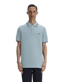 Fred Perry Ανδρική Μπλούζα Twin Tipped Polo M3600-98A Μέντα