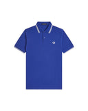 Fred Perry Ανδρική Μπλούζα Twin Tipped Polo M3600-99A Μπλε
