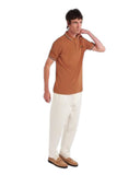 Fred Perry Ανδρική Μπλούζα Twin Tipped Polo M3600-P03 Court Clay