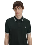 Fred Perry Ανδρική Μπλούζα Twin Tipped Polo M3600-T50 Πράσινο