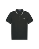 Fred Perry Ανδρική Μπλούζα Twin Tipped Polo M3600-T50 Πράσινο