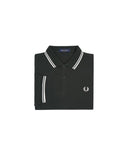 Fred Perry Ανδρική Μπλούζα Twin Tipped Polo M3600-T50 Πράσινο