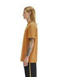 Fred Perry Ανδρική Μπλούζα Twin Tipped Polo M3600-T86 Dark Caramel