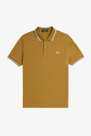 Fred Perry Ανδρική Μπλούζα Twin Tipped Polo M3600-T59 Μουσταρδί
