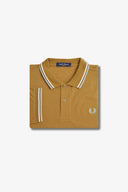 Fred Perry Ανδρική Μπλούζα Twin Tipped Polo M3600-T59 Μουσταρδί